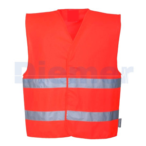 Colete Reflector Homologado Ch-1 Vermelho